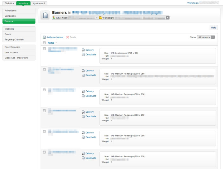 Advertising Platform Deployment Deployment of a modified ADS script with server optimization for an agency with more than 100 advertising clients